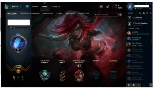 Conta League of Legends Platina 4