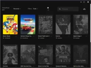 CONTA EPIC GAMES COM JOGOS INCOLUINDO GTA V