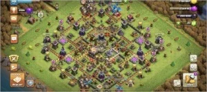 02 contas de Clash of Clans - as duas CV 11