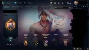 Conta de LoL com R$6 mil gasto + conta valorant R$650 gasto