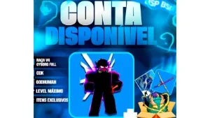 Conta com Cyborge v4, lv(max), god human, cdk + itens