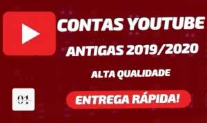 CONTAS YOUTUBE ANTIGAS 2019/2020 + SEM SMS [ALTA QUALIDADE]
