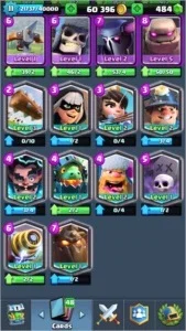 Conta de Clash Royale lvl 11