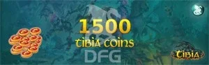1500 TIBIA COINS