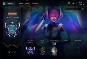 Conta League of Legends / All Champs / 143 skins / D4