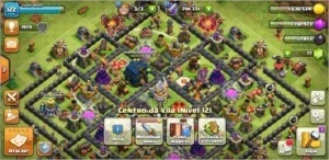 conta de clash of clans cv 12