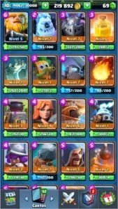 Conta de Clash Royale (Desafiante 1)