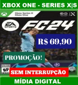 Fc 24 Xbox One e Series X e S On-line sem interrupção