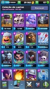Clash Royale lvl 11 3990 troféus (lendárias menos arqueiro)