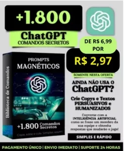 +1000 prompts do chat gpt pronto pra você!