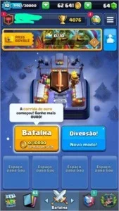 Conta Clash Royale level 10 e Desafiante 1