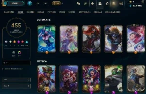 Conta Esmeralda Com 455 Skins