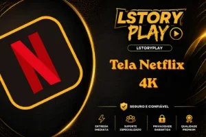 Netflix 4K - Tela Privada Exclusiva Por 30 Dias + Brinde