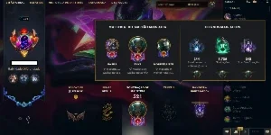 Conta lol | Nvl 390 | Todos os campeões | Rank baixo | Skin