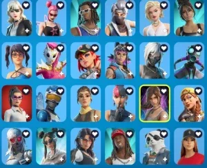 Conta De Fortnite 228 Skins, Conta Do Cap 1