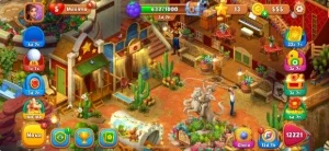 Conta Gardenscapes Nível 12221