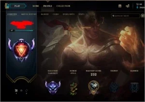 CONTA LOL DIAMANTE 4 61W/13L 82%WR