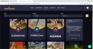 Plataforma METODO ILUMINADO - Kaisser + 1000 reais de credit