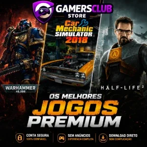🔥CONTA STEAM RECHEADA – DIVERSOS JOGOS ORIGINAIS🔥