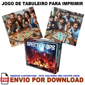 Specter Ops - Jogo de Tabuleiro para Imprimir