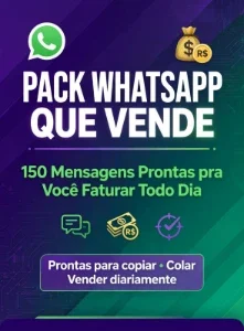 Whatsapp que Vende - Pack venda todo dia