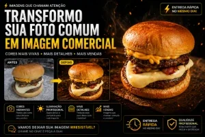 Edição de Fotos Profissionais para Anúncios (Venda Mais)