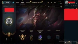 Conta League of  Legends Gold1