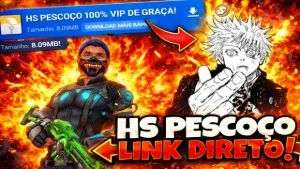 free fire hs Pescoço Vip Anti Ban Fix ✅🔒 (Link Direto)