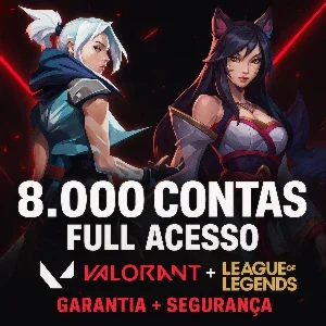 8.000 Contas Valorant Nfa