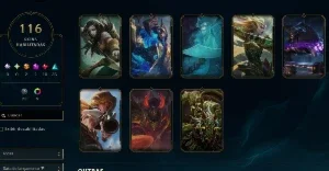 Conta de LOL antiga com rammus rei,kayle juiza e skins ultim