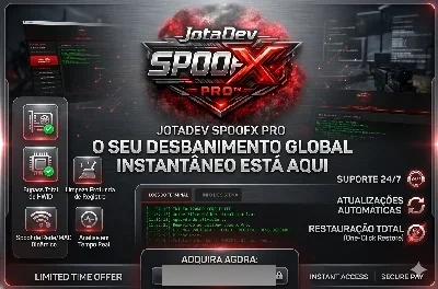 Spoofer - JotaDev SpooFX Pro - Remover BAN GLOBAL