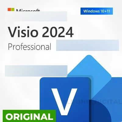 Visio 2024 Professional Original - Vitalício NF