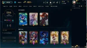 Conta Lol 100% Segura | Full Acesso | 286 Skins | Todos Camp
