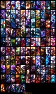 Conta lol 108 skins, 464 pontos de maestria, todos os champs