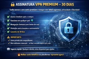 Nord Vpn Premium Mensal + 2 Brindes 🎁 | Acesso Imediato 🔥