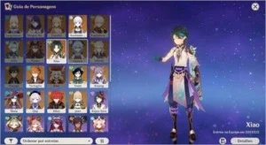 Conta AR 57 Xiao e Ayaka
