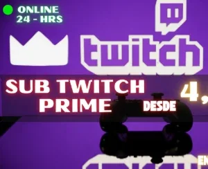 Subscrição Prime Twitch