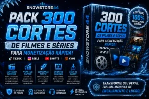 💸 300 Cortes Prontos Para Monetização – Tiktok, Reels E Etc