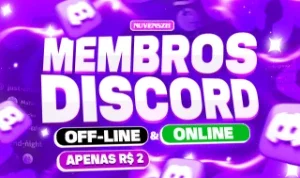 Discord Membros Offline E Online | R$2,00 Melhor Preço | 24H