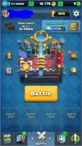 Clash Royale 2 em 1:nível 10,8 lendárias+nível 9,1lendária