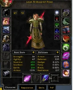 Blood Elf Priest Holy (Nightslayer)