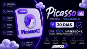 🖼️ Picasso IA 30 DIAS [Imagens+Ferramentas] 🎈