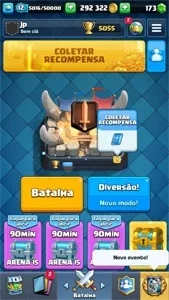Conta de clash royale Level 12 Arena Máxima