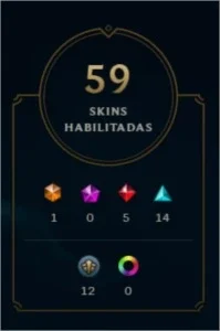 LOL Nvl30 +de 50 skins