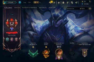 Conta [Monochampion] Mono Aatrox+Croma Elite Drx+ Skins 382-