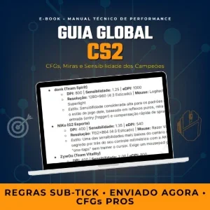 Guia Global CS2: CFGs, Miras e Sensibilidade dos Campeões