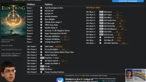 Mod Menu (Trainer menu) para Elden Ring