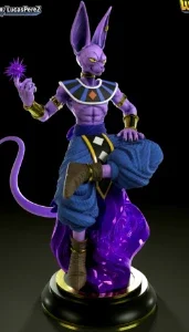 Beerus God of Destruccion Dragon Ball 3D STL