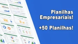 Planilhas Empresariais - +50 Planilhas!