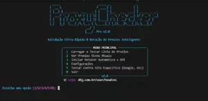 ProxyChecker | Verificador de Proxys